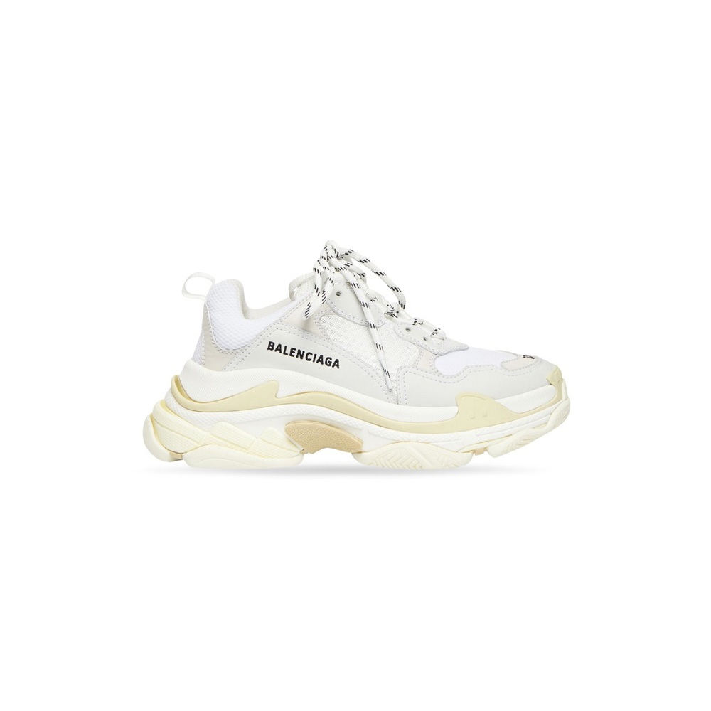 WOMEN'S TRIPLE S SNEAKER IN WHITE SIZE 39